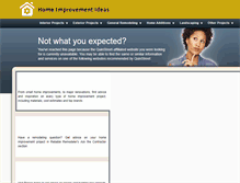 Tablet Screenshot of home-improvement-ideas.com